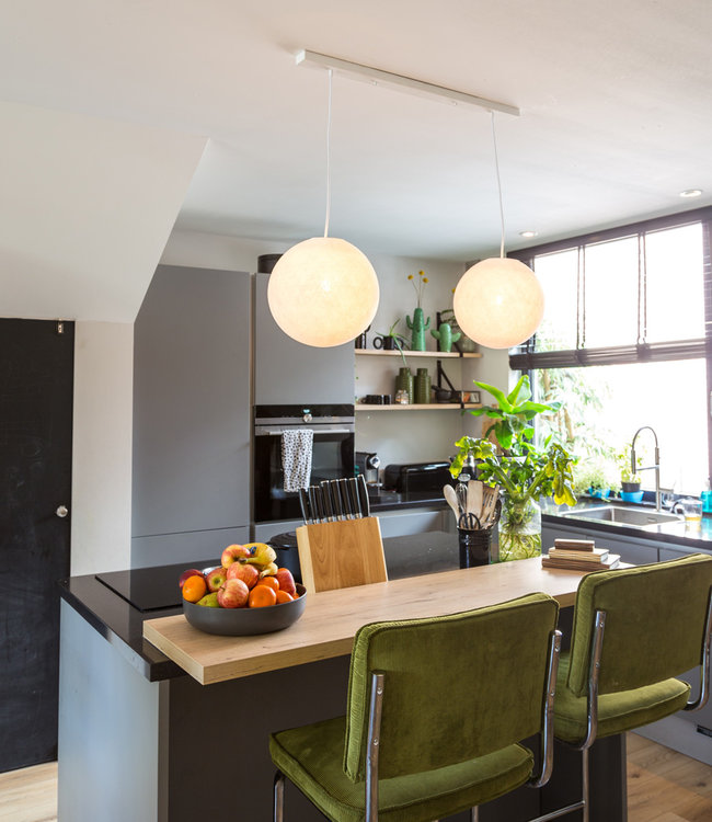 Cotton Ball Lights Pendelleuchte (am Balken) - White