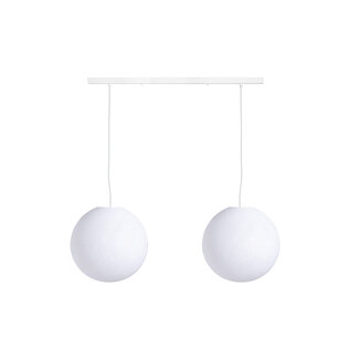COTTON BALL LIGHTS Double Hanging Lamp Ceiling - White