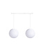 Cotton Ball Lights Pendelleuchte (am Balken) - White