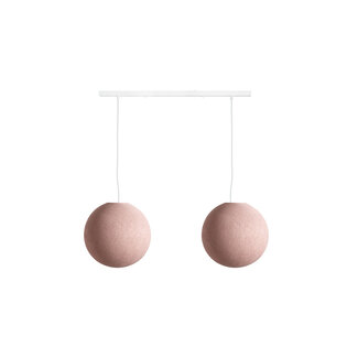 COTTON BALL LIGHTS Pendelleuchte (am Balken) - Pale Pink