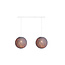Cotton Ball Lights Pendelleuchte (am Balken) - Mid Grey