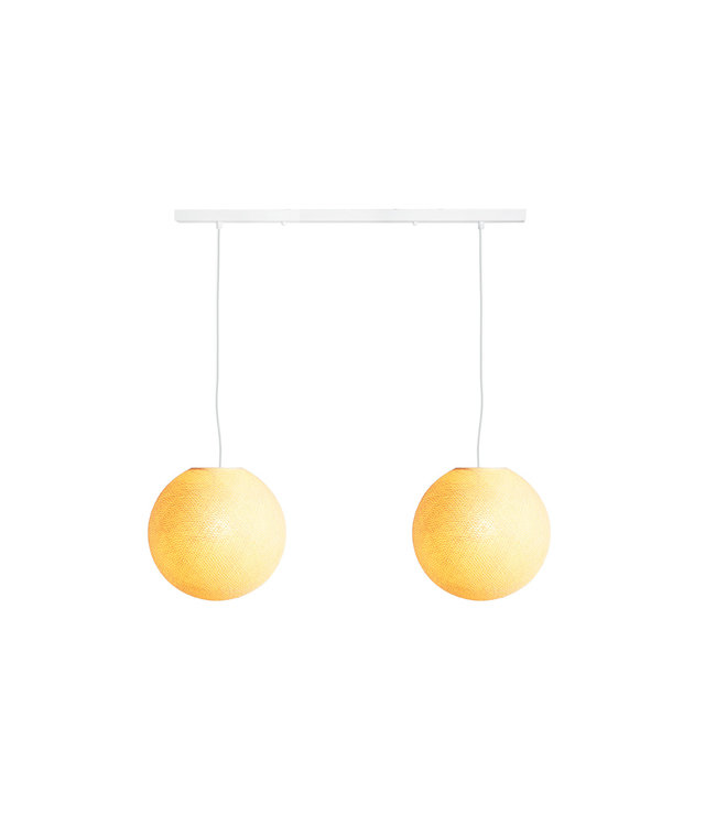 Cotton Ball Lights Pendelleuchte (am Balken) - Cream