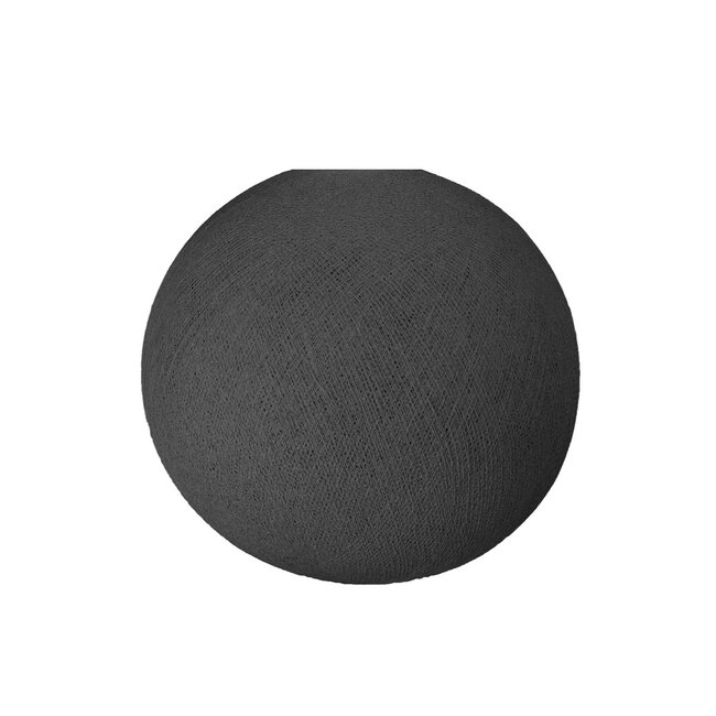 COTTON BALL LIGHTS Antracite - Full Round