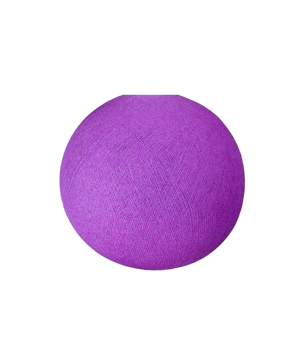 Magenta Full Round Cotton Ball Lights