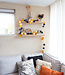 Cotton Ball Lights Regular Lichtslinger blauw - Galaxy