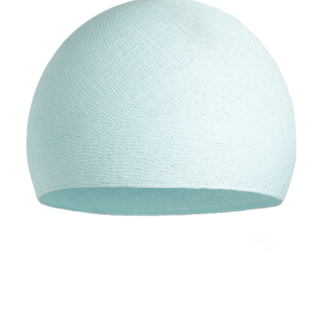 COTTON BALL LIGHTS Light Aqua - Three Quarter