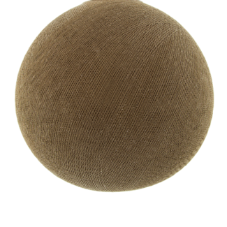 COTTON BALL LIGHTS Caffe Latte - Full Round