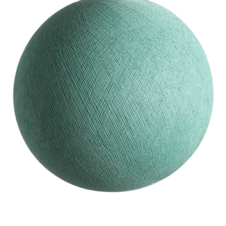 COTTON BALL LIGHTS Sea Green - Full Round