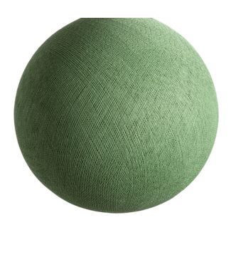 COTTON BALL LIGHTS Sage Green - Full Round