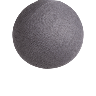 Cotton Ball Lights Mid Grey - Full Round