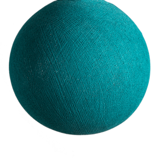 Cotton Ball Lights Heavy Aqua - Full Round