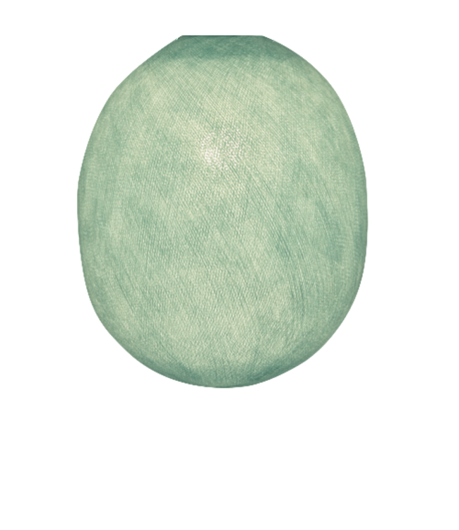 Light Aqua - Oval