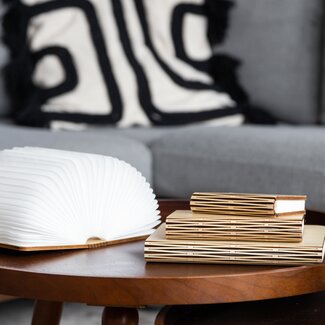LEDR Boek Lamp Esdoorn Bruin