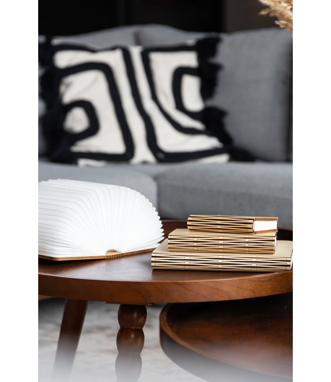 Cotton Ball Lights boek lamp bruin - Esdoorn bruin book lamp