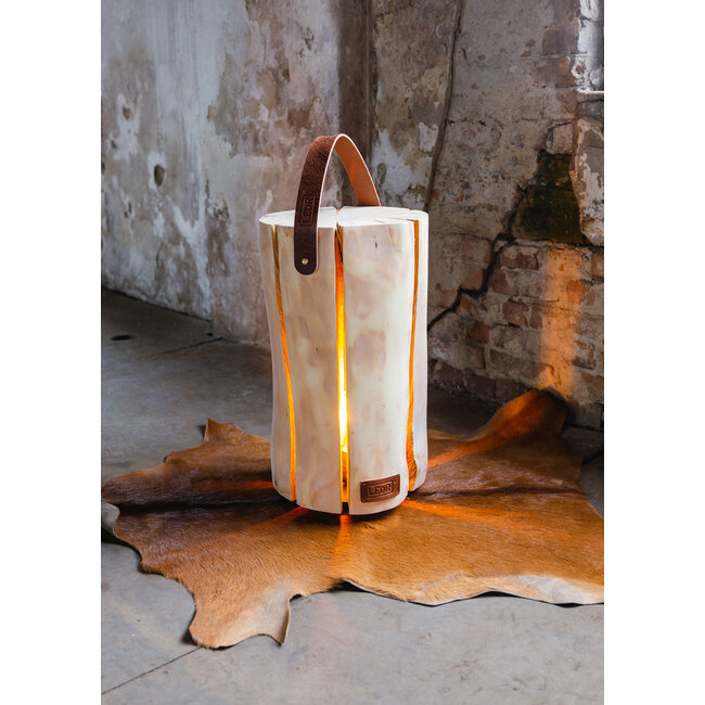 Wood Light - Cherry Wood L || Leather edition