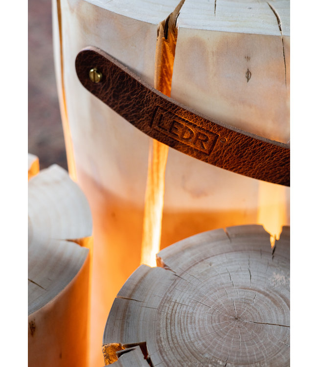 Wood Light - Cherry Wood L || Leather edition