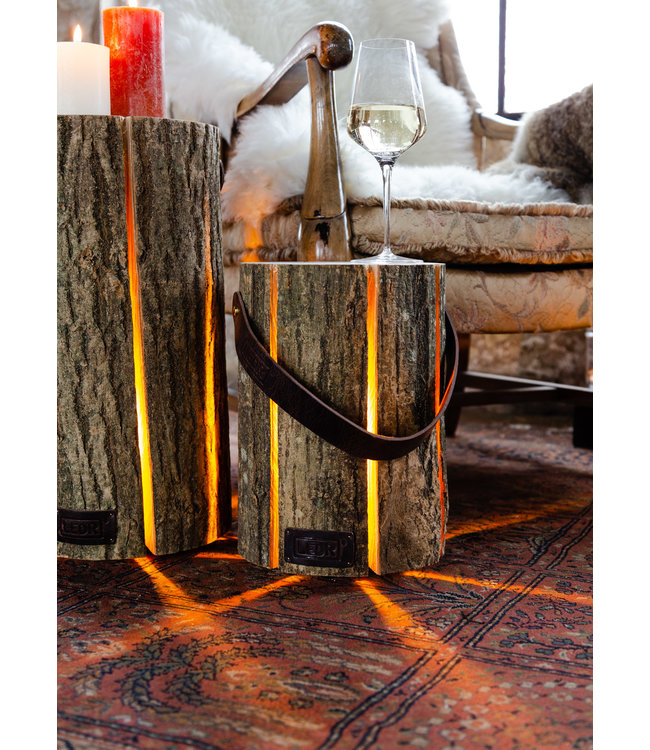 Wood Light - Ash Wood M || Leather edition