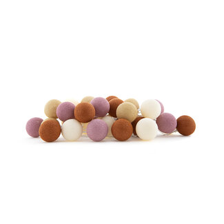 COTTON BALL LIGHTS Regular Lichtslinger - Rusty