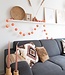 Cotton Ball Lights regular Lichtslinger - Rose