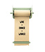 Kraft paper roller - Green
