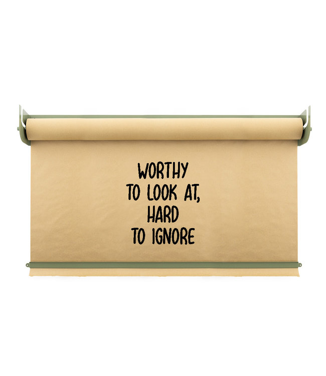 Kraft paper roller - Grün