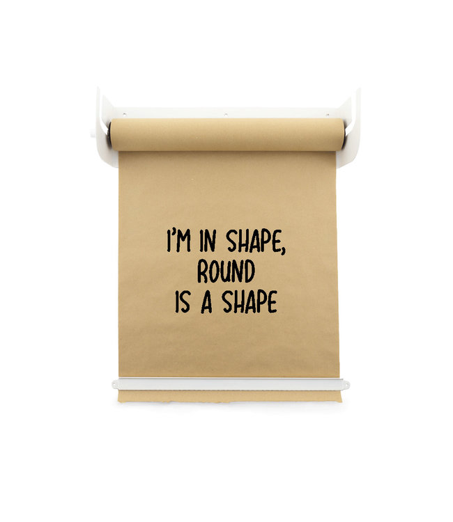 Kraft paper roller - Weiß