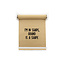Kraft paper roller - Weiß