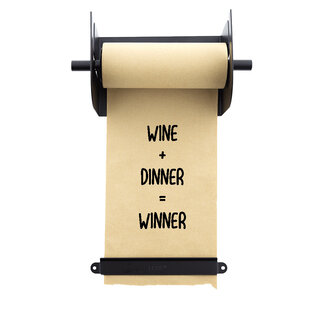 LEDR Kraft Paper Roller - Zwart