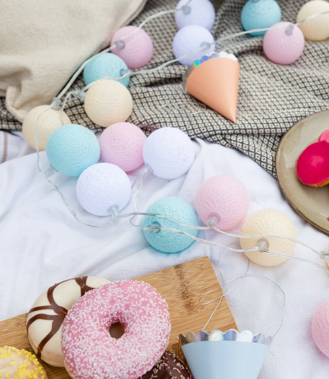 Outdoor String Light - Pastel