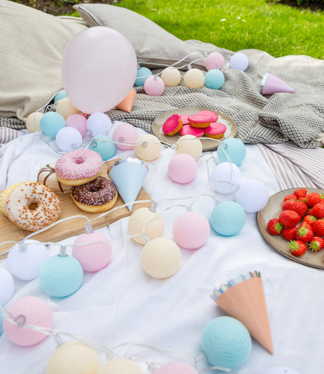 Outdoor String Light - Pastel