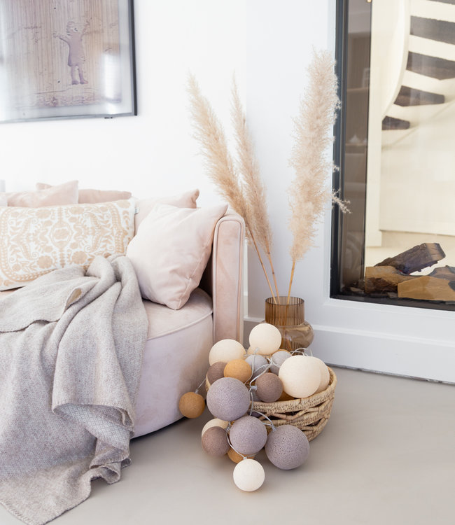 Cotton Ball Lights lichtslinger - Soft Teddy