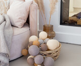 Get cozy met de bolletjes slinger!