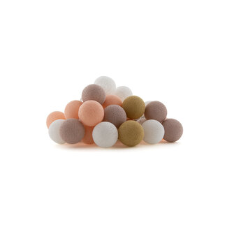 COTTON BALL LIGHTS Regular Lichtslinger - Flamingo