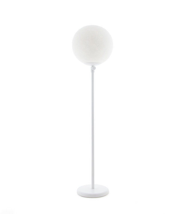 Deluxe staande lamp high - White