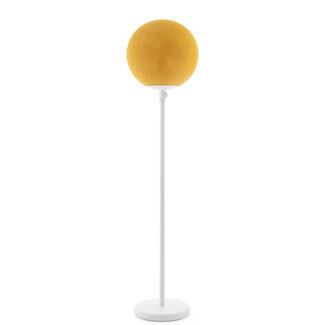 COTTON BALL LIGHTS Deluxe standing lamp high - Mustard