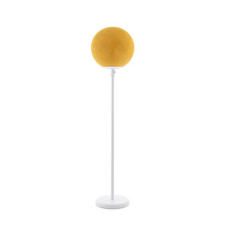 COTTON BALL LIGHTS Deluxe standing lamp high - Mustard