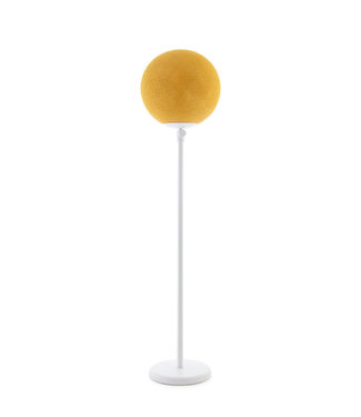 COTTON BALL LIGHTS Deluxe Stehlampe high - Mustard