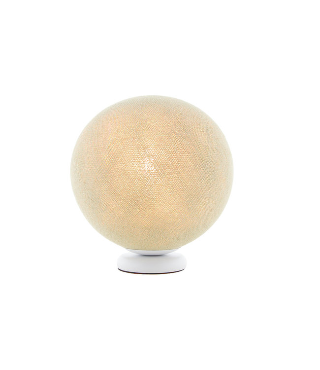 Deluxe standing lamp low - Cream