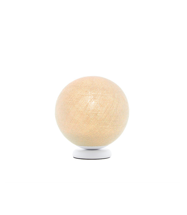 Deluxe standing lamp low - Cream