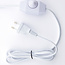 COTTON BALL LIGHTS Deluxe Stehlampe low - White