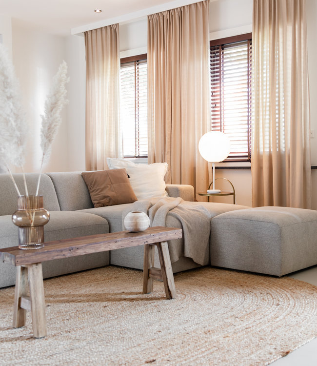 Deluxe staande lamp mid - Pale Pink