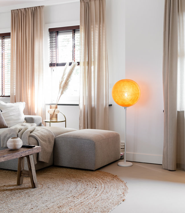 Deluxe staande lamp high - White