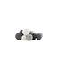 Cotton Ball Lights Premium lichtslinger grijs - Strong Grey