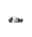 Cotton Ball Lights Premium lichtslinger grijs - Strong Grey