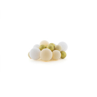 COTTON BALL LIGHTS Premium Light String - Touch of Gold