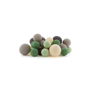 Cotton Ball Lights Premium Light String - Urban Green
