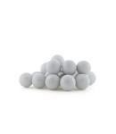 COTTON BALL LIGHTS Cotton Ball Lights buiten feestverlichting zilver - 20 ballen - Plata