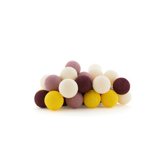 COTTON BALL LIGHTS Regular Light String - Autumn