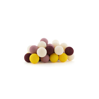 Cotton Ball Lights Regular Lichterkette - Autumn