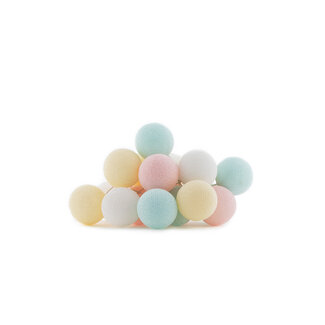 COTTON BALL LIGHTS Cotton Ball Lights Regular lichtslinger pastel - Pastel